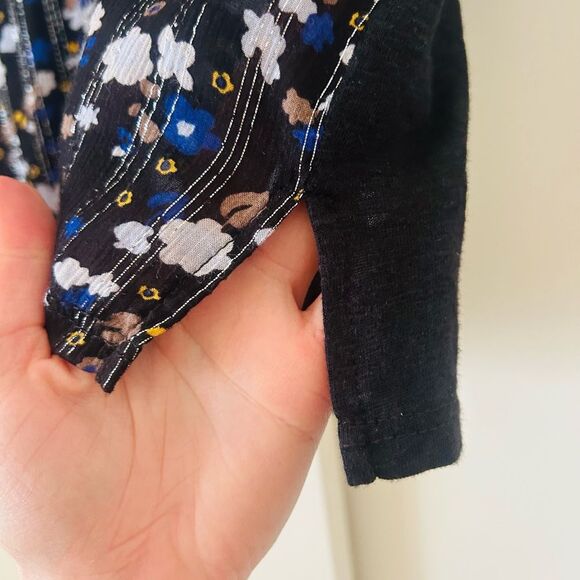 Gerard Darel Paris Sequin Floral Top - Picture 5 of 8